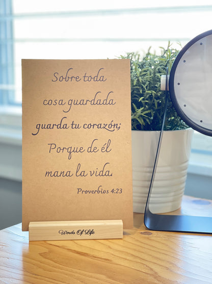  52 Bible Verses in Spanish Versiculos Bíblicos para cada semana del año, 52 versículos