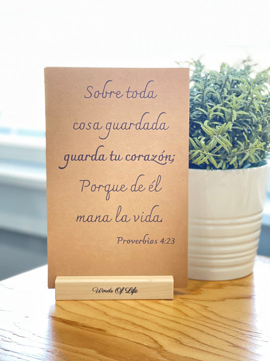  52 Bible Verses in Spanish Versiculos Bíblicos para cada semana del año, 52 versículos